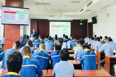 以效益为中心 | J9直营集团纸业精益TPM第十届焦点课题发表会如期开展